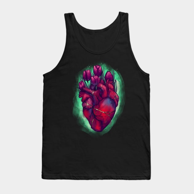 Perfect in pieces Tank Top by dracoimagem